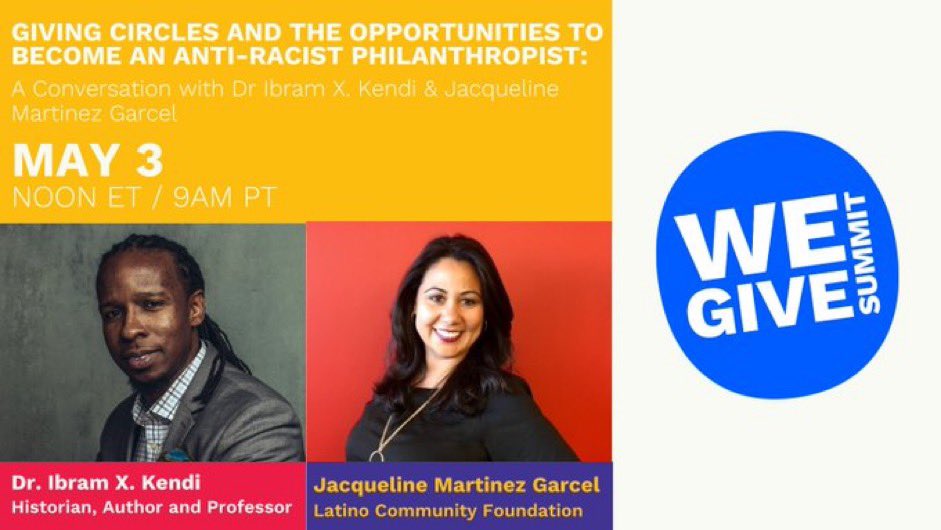 Honored to be in conversation with @DrIbram & partner with @phil_together on day 2 of #WeGiveSummit! 

Proud of work @sara_lomelin is leading to build global movement of #GivingCircles & #CollectiveGiving!

Democratizing #philanthropy & driving a vision for change, not charity!