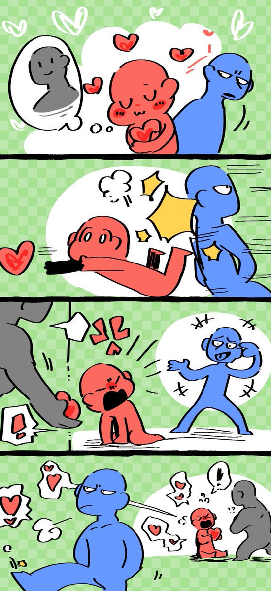 ❤️💙 ⑪ | 水面 れたす🥬バレよに。最終章 さんのマンガ | ツイコミ(仮)