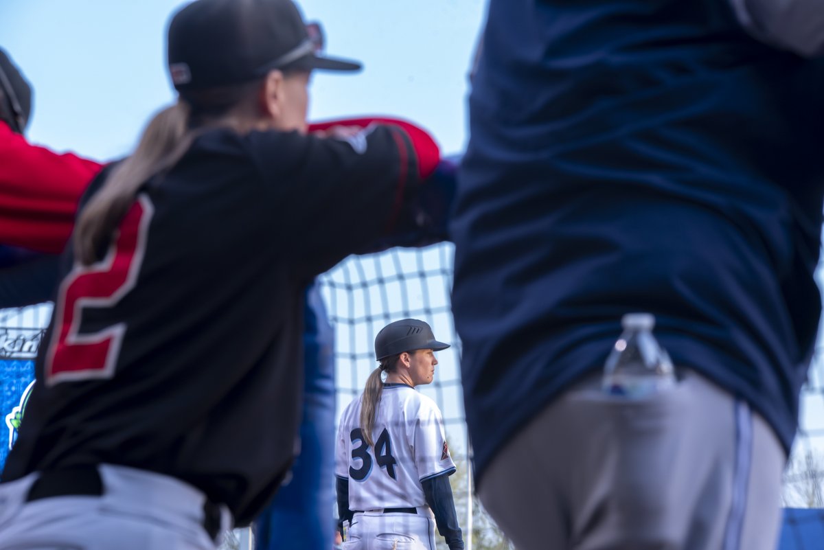 “It's great to see how far it's come along, and it's pretty cool to be a part of.”

For the first time, two woman coaches faced off on opposite sides of the diamond at High-A: atmlb.com/3noLTco