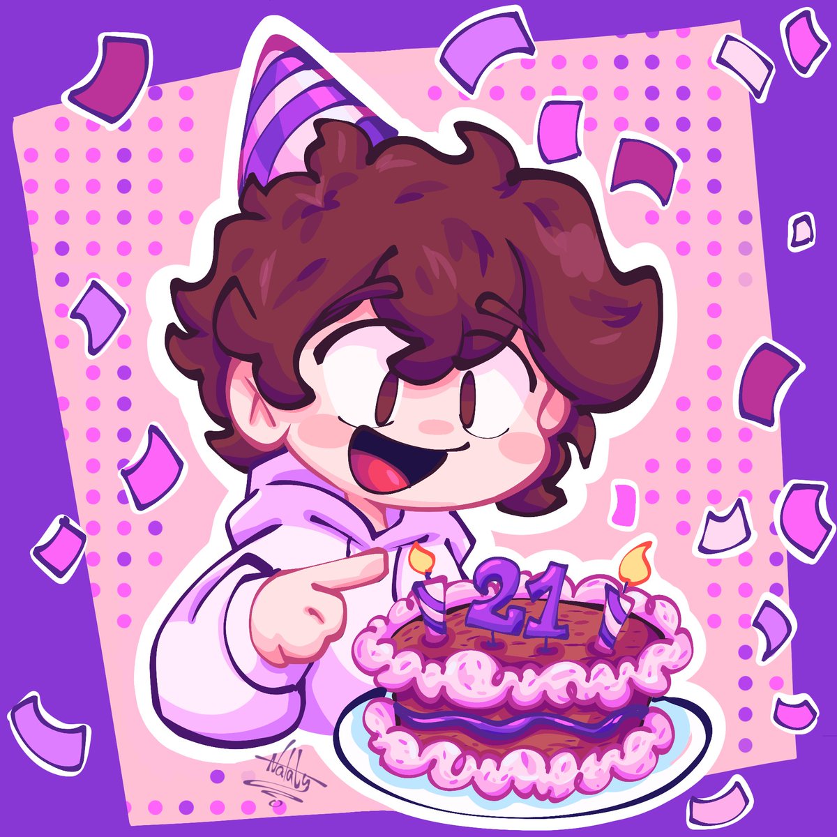 Nataly_Ch_'s tweet photo. Feliz cumpleaños Aquino 🎉🎉🎉
.
.
#AquinoBday #aquinofanart #AquisiHayCum #AQUINO https://t.co/kxSyOgrpnw