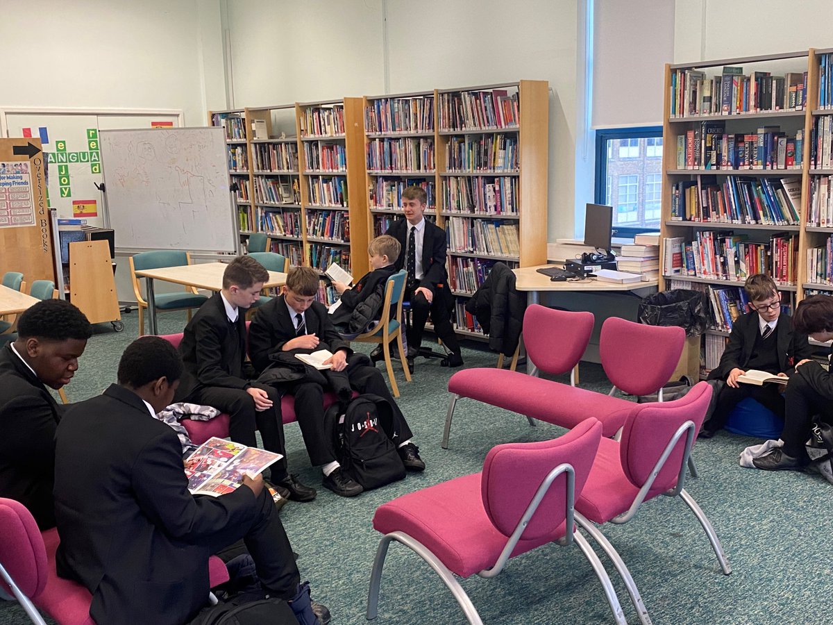 Our second Peer #Reading group began last week with #Year10 #Literacy leaders supporting #Year7 students with their reading during tutor time. #KingJohn #KingJohnSchool #KJS #Benfleet #Zenith