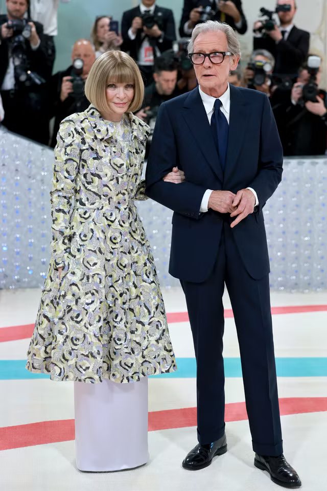 Rumours of a romantic attachment between Bill Nighy and Anna Wintour have been denied but he did put her on a pedestal…