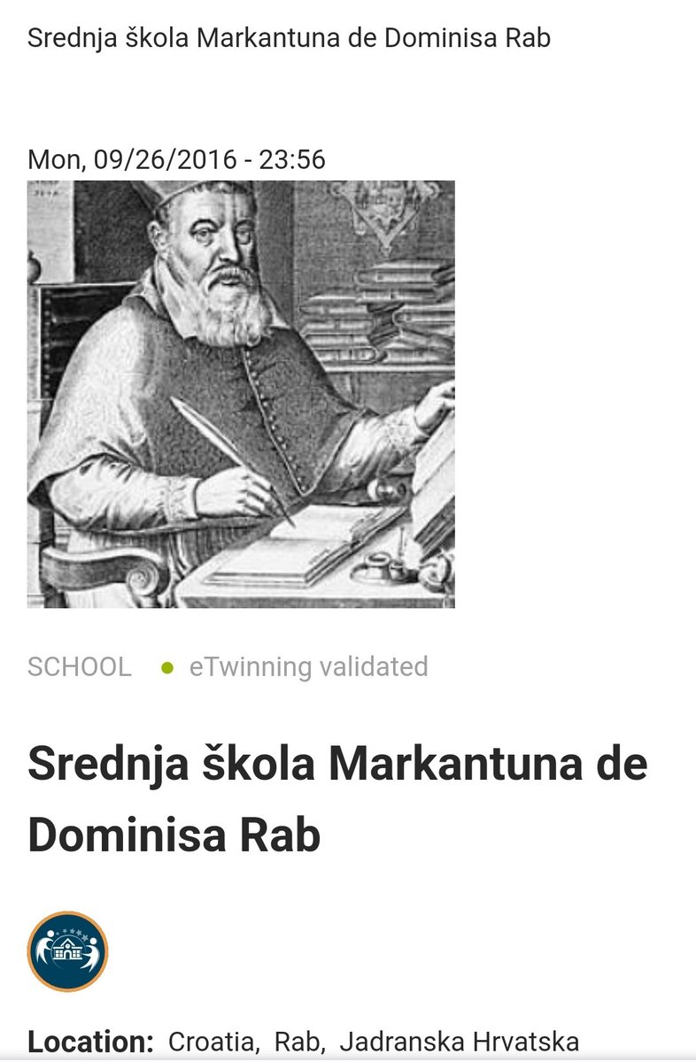 Ponosna  na treći mandat titule eTwinning škole.
#etw #eTwinningSchoolLabel