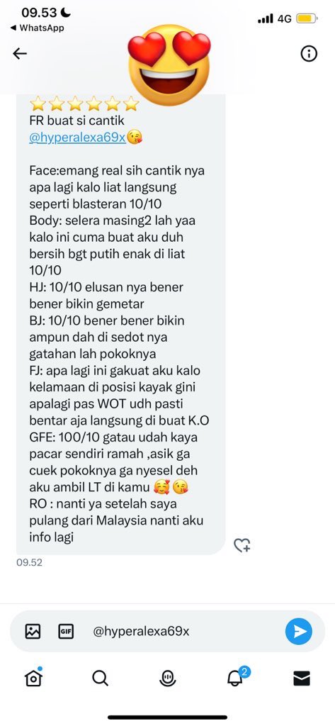 hyperralice69x's tweet photo. sisa sisa FR yg terselamatkan dri akun ku yg kemarin ke suspend ☹️
Real FR FR alexa yg tersisah 💙
Jadi jgn ragu dan bimbang lagi ya , buat isi slot aku 🥰😘
@Alexaa69xx 
@hyperalexa69x https://t.co/yHSEKjL6QV