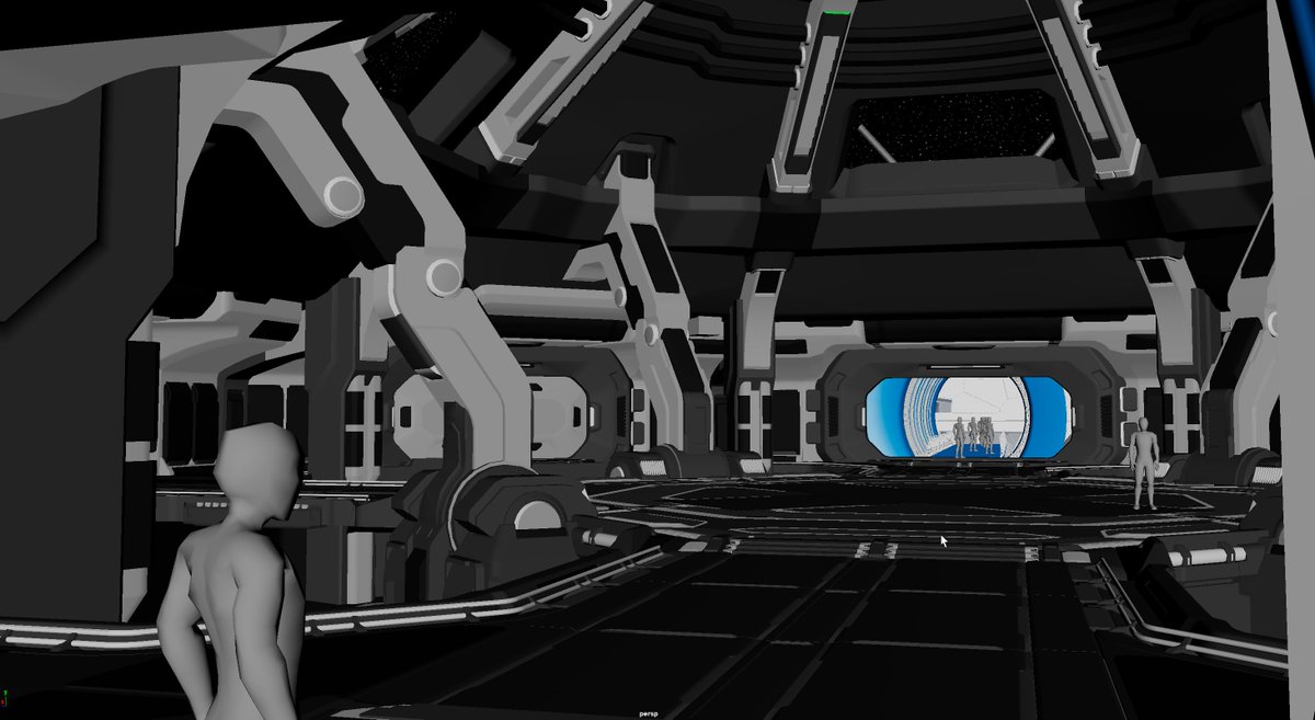 MetaOasisVR's tweet photo. 🪐🪐creates #space for the #spacecraft that #Metarian used to travel to the planet for the first time. 
(Pilot room - #Controldesk, #passage, #mainportal #mobilespace, #exhibitionspace, #skybox) 🚀🚀

👀Please look forward to the hologram effect 👀

@Kapeclub @klaymutant https://t.co/nXDydLmDnY