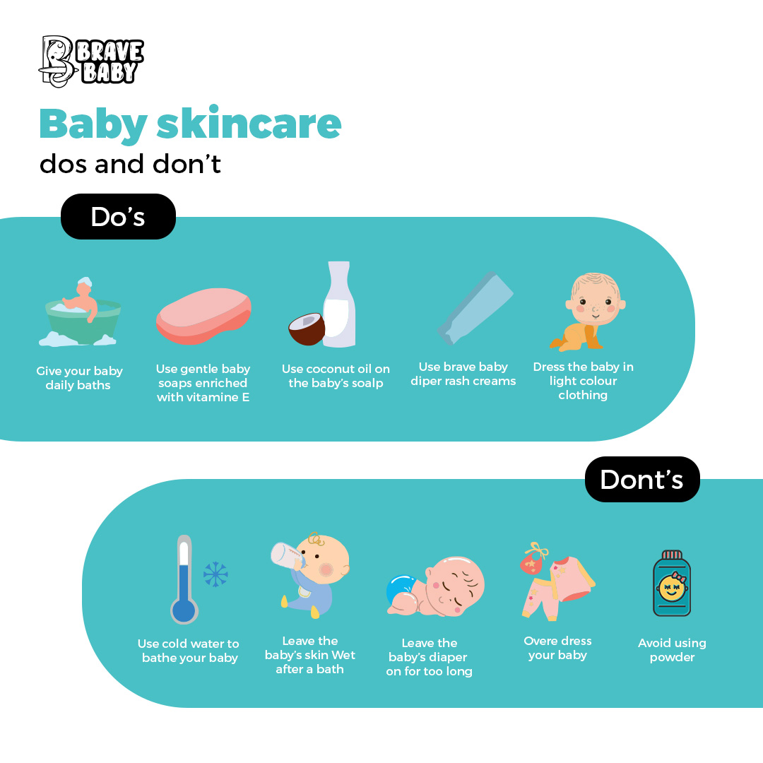 BraveBaby23's tweet photo. Your baby's delicate skin deserves the best care! Follow these dos and don'ts🚫for proper baby skincare 🧴
.
.
.
.
.
.
 #baby #byskincare #delicateskin #gentlecare #newborns #parentingtip #babyskincare #delicateskin #gentlecare #newborns #parentingtip #babys #summer #facebook https://t.co/2x9MKYB2pu