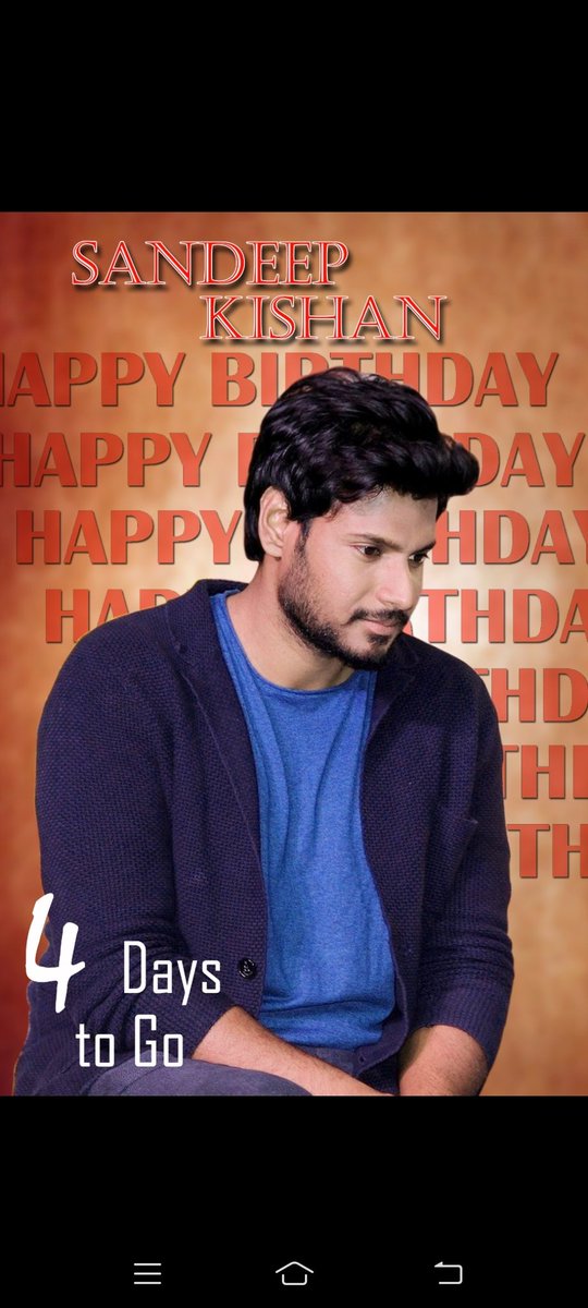 sandyishonest's tweet photo. Advance Birthday wishes to @sundeepkishan all the very best for #OoruPeruBhairavakona and all of his upcoming projects ✨#OoruPeruBhairavakona https://t.co/OvP3k0NfYQ