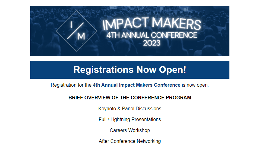 the deadline for abstracts is fast approaching for our 4th Annual IMPACT MAKERS Conference!
When: Friday 14th July 
Where: The Gibson Room, Gardens Point Campus, QUT
Students! We want to hear about your research! Submit an abstract here:
docs.google.com/.../1FAIpQLSee…