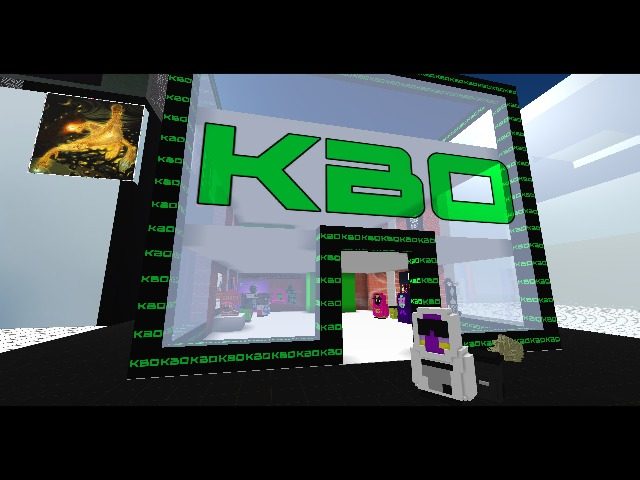 “The Lord of Trash spotted outside KBO Metaverse, Origin City” - at KBO Metaverse - by KBO voxels.com/play?coords=S@…