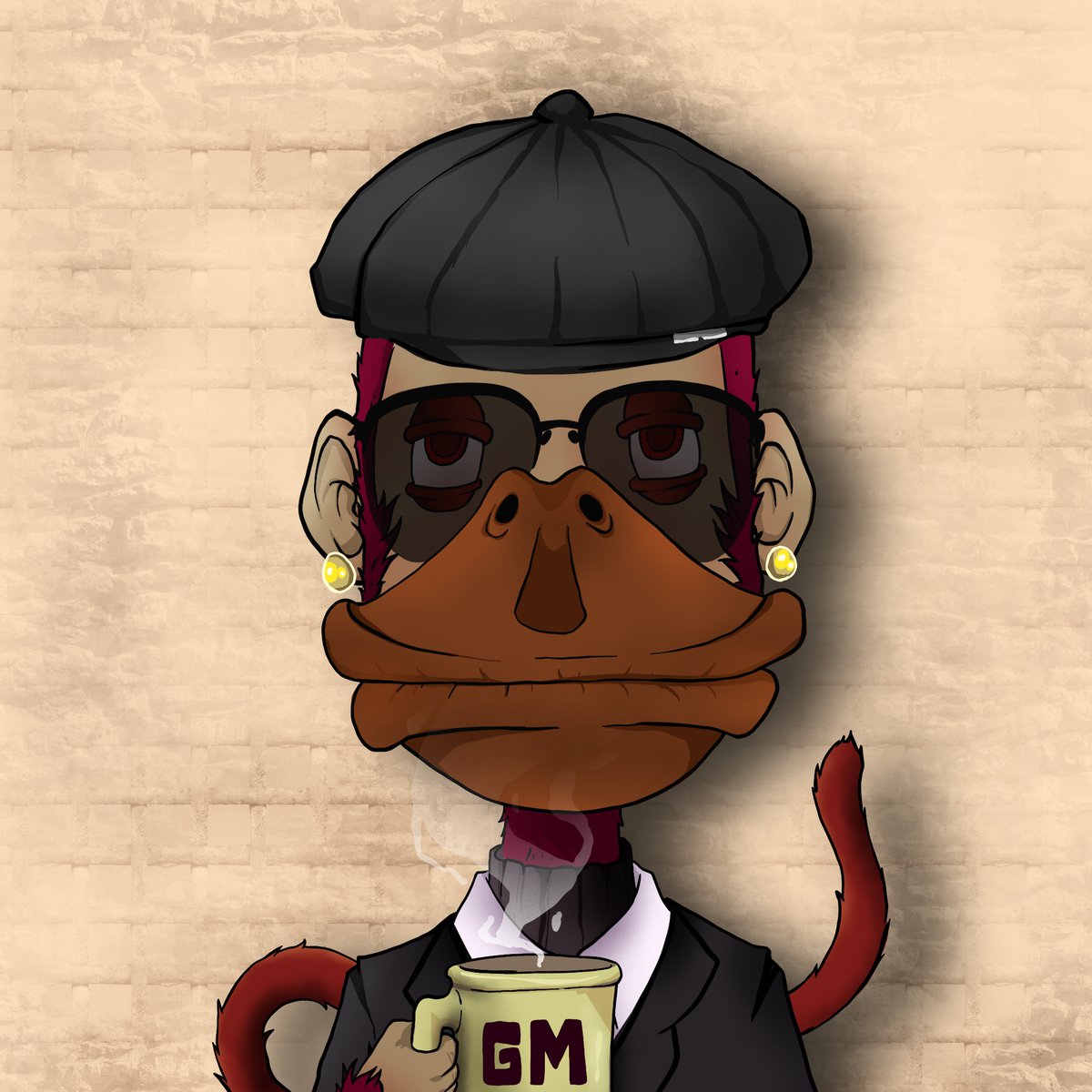 Gm world!!! 🐵 

#nft #NFTCommunity  #nftart