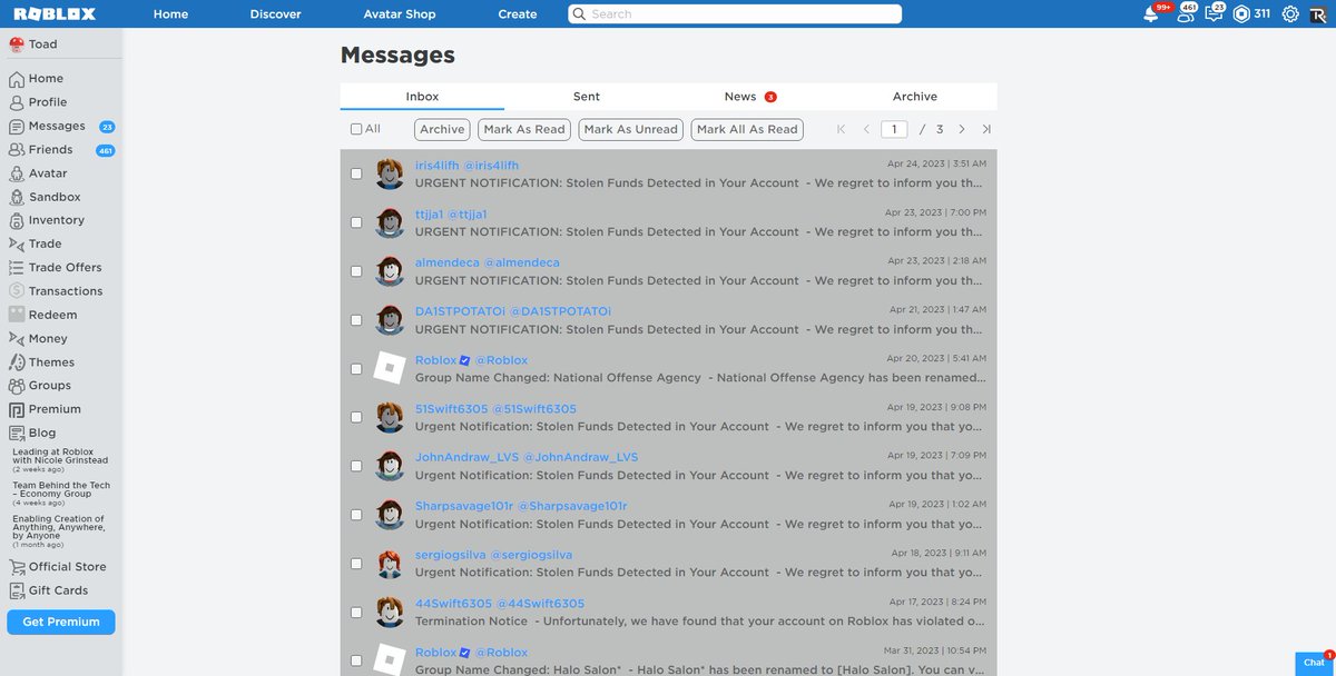 toad4707's tweet photo. y'all should ignore these messages. These messages has been marked as potentially misleading or dangerous https://t.co/p7qY9MBbgo