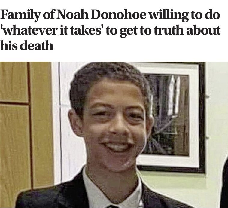 #NoahsArmyStillHereStillStrong⚡️✊
#LightInTheDarkness
#NoahGuides🕊😇

#JusticeForNoahDonohoe 💙

‘Whatever it takes to get to truth’