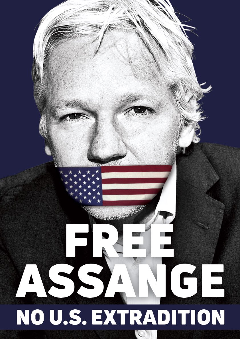 Prou silenci‼️
Prou hipocresia‼️
Prou lawfare‼️

#FreeAssangeNow
#DontExtaditeAssange
#LlibertatDePremsa
#PressFreedomDay