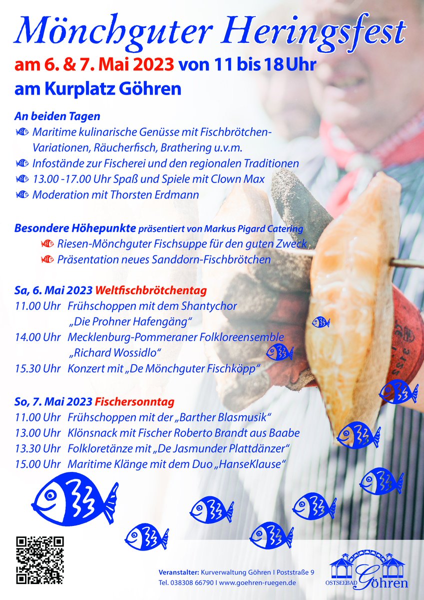Mönchguter Heringsfest im Ostseebad #Göhren auf der Insel #Rügen goehren-ruegen.de/veranstaltunge…   #ruegen #wirsindinsel