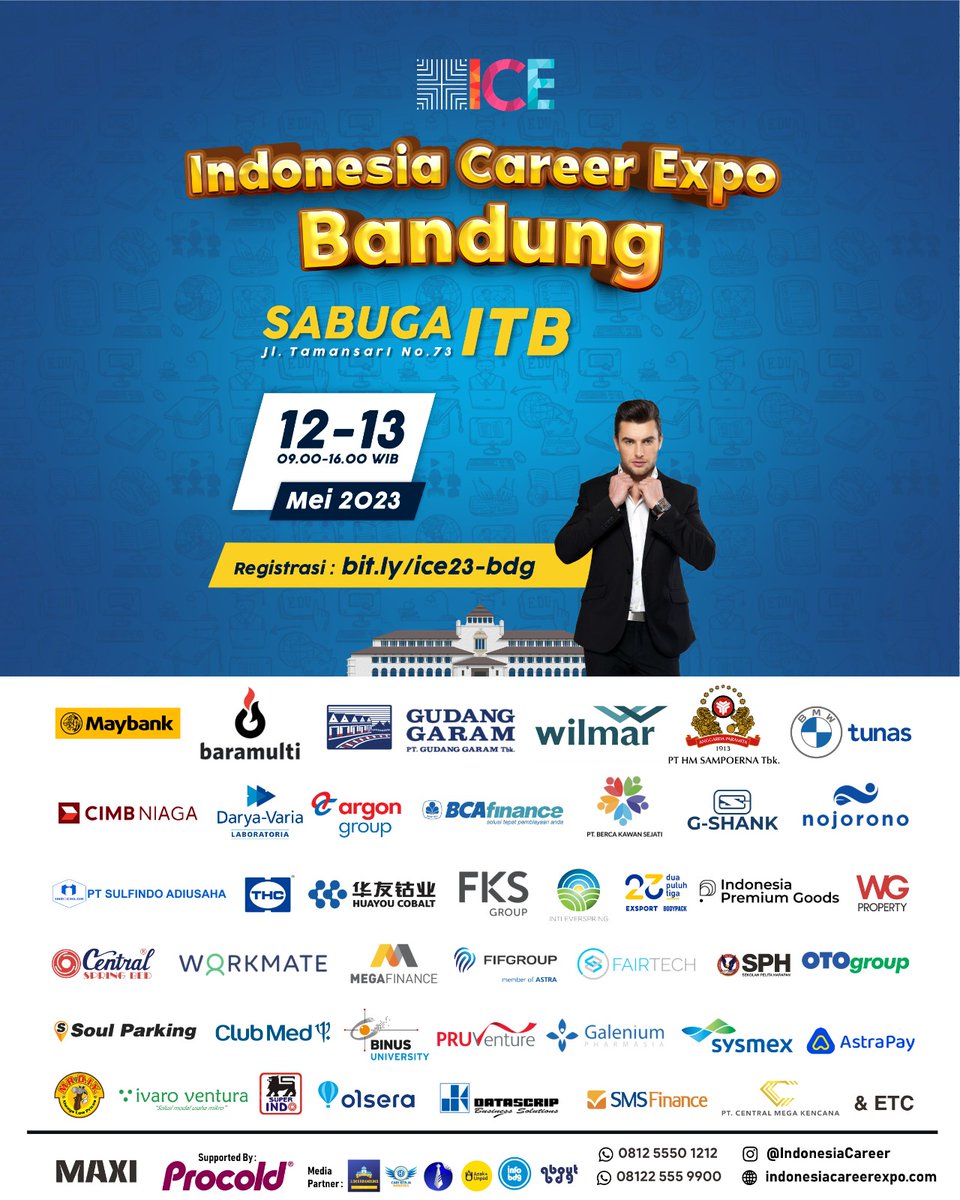 Hello warga Bandung dan sekitarnya ..

- Anda Lagi Cari Kerja ?
- Atau ingin peningkatan Karir ?

Yuk merapat dan 
Kunjungi !

" Indonesia Career Expo "
( Job Fair &amp; Interview )

Cek => bit.ly/44o68r5