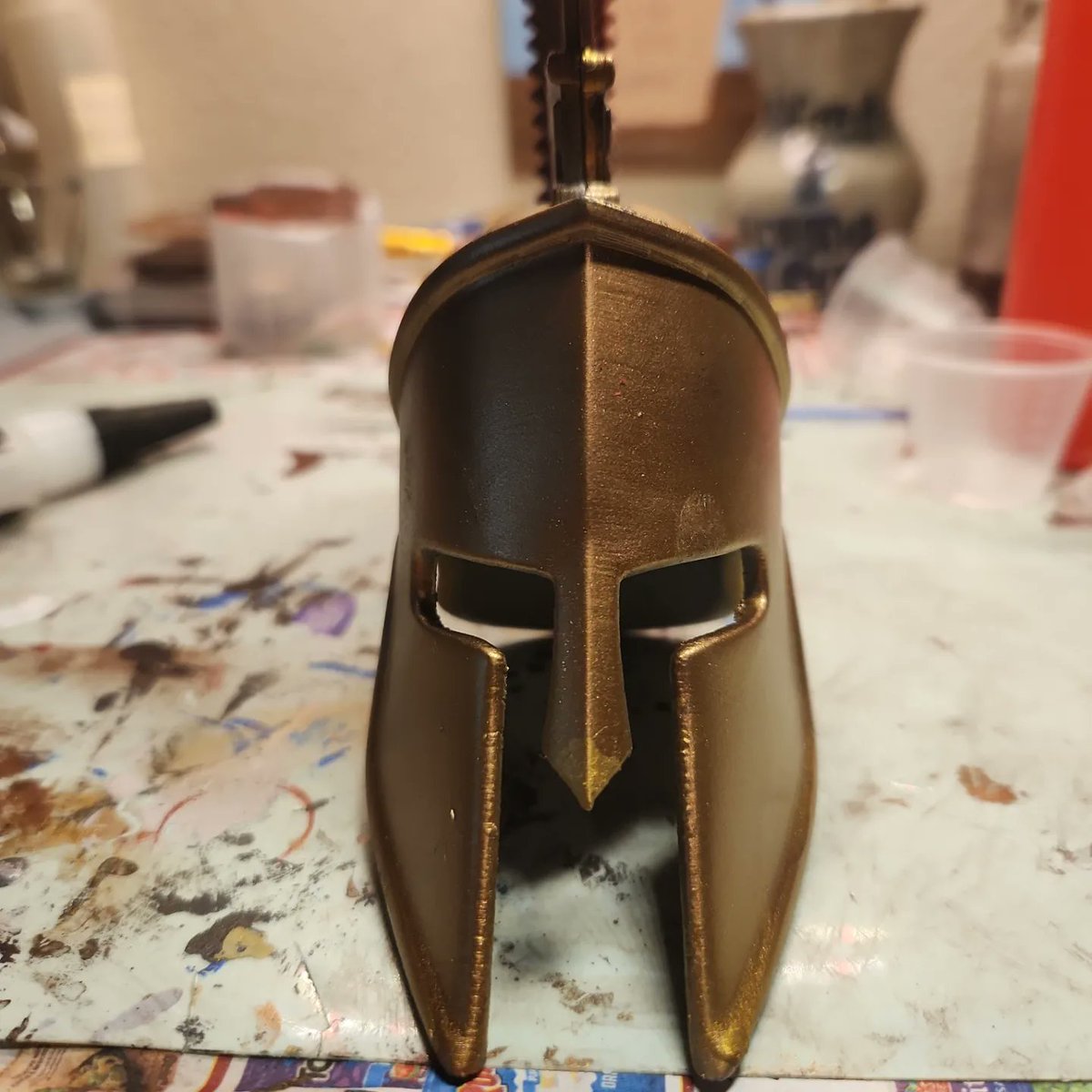 grumpydaddoo's tweet photo. Mini Display Spartan helmet.
It took me from print to completion 3 days. Now to the next print...

#3d #3dfun #3dprinter #3Dprinting #3dprint #3dart #Spartan #hobby https://t.co/4NVgqcZSnu