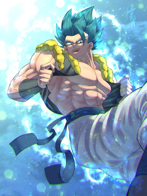 ほーれ、いいもんやるよ!  #イラスト #ドラゴンボール