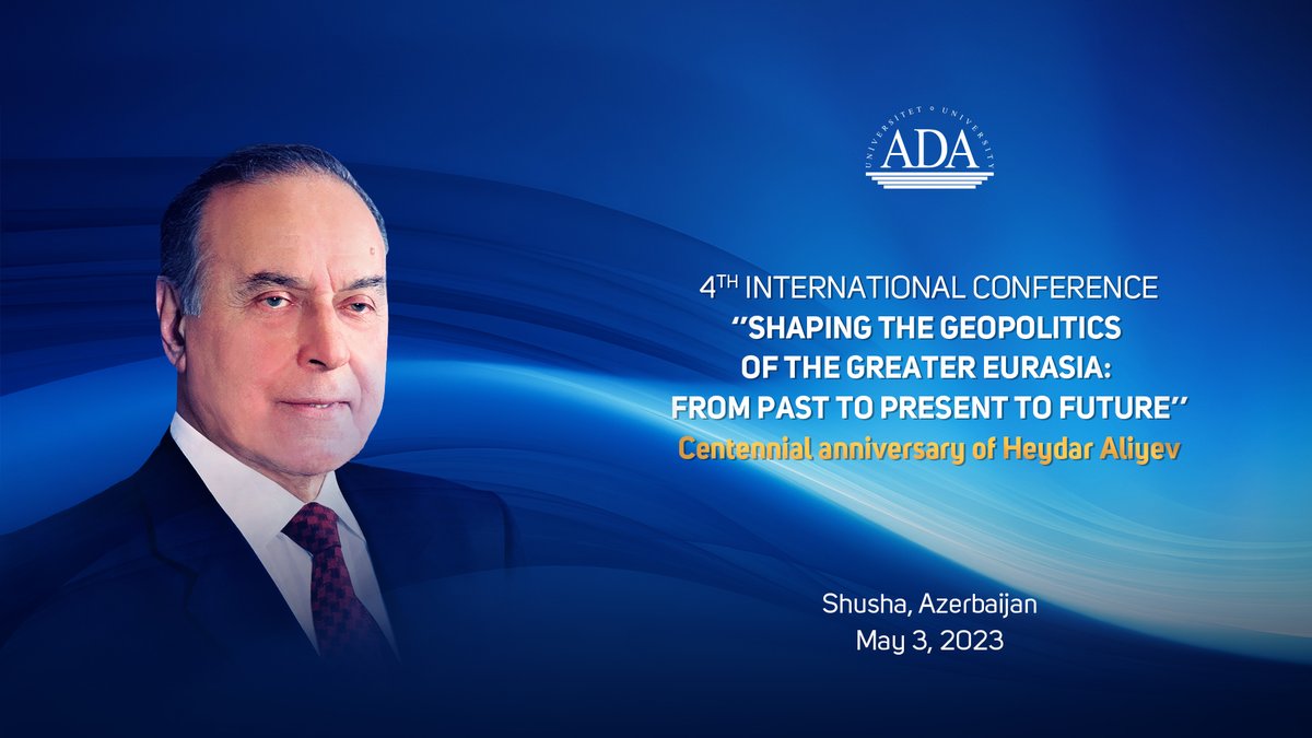 International Conference dedicated to the National Leader Heydar Aliyev’s Centennial Anniversary.
youtube.com/live/xgmx8_Sk5…