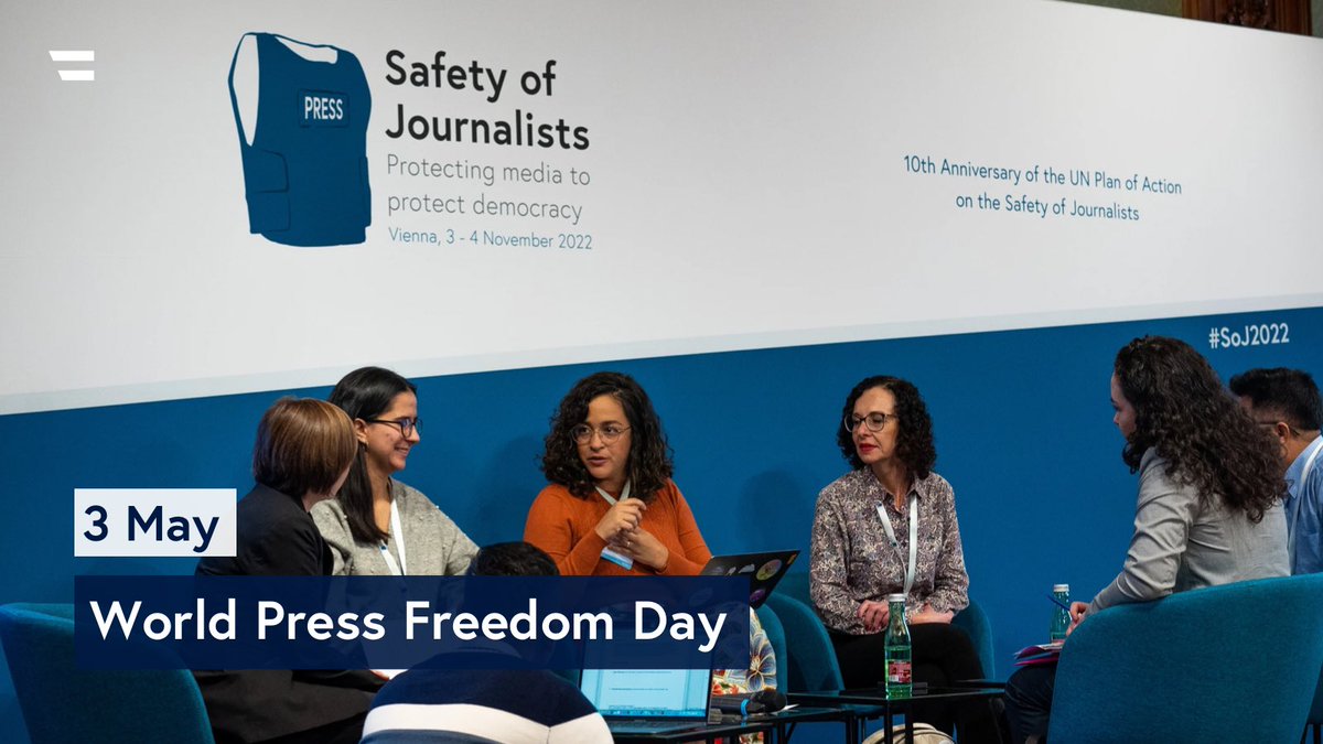 On the 30th anniversary of #WorldPressFreedomDay, we reiterate our commitment to free, independent & pluralistic media, the #SafetyofJournalists and the empowerment of women journalists. #MediaFreedom is key to democracy & human rights, enabling people to make informed decisions.