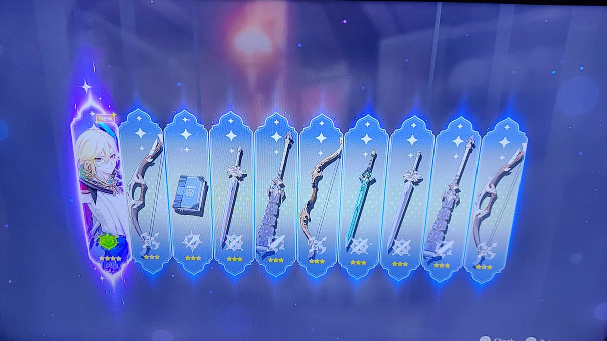 I’m not even home but <a href="/SalgadoDaia/">Frederico Daia Salgado</a> pulled for me and Kaveh came home with 20 wishes and now I’m tempted to wish 20 more to try for his constellations… but at the same time I really need Kazuha 🥲 send help! #GenshinImpact
