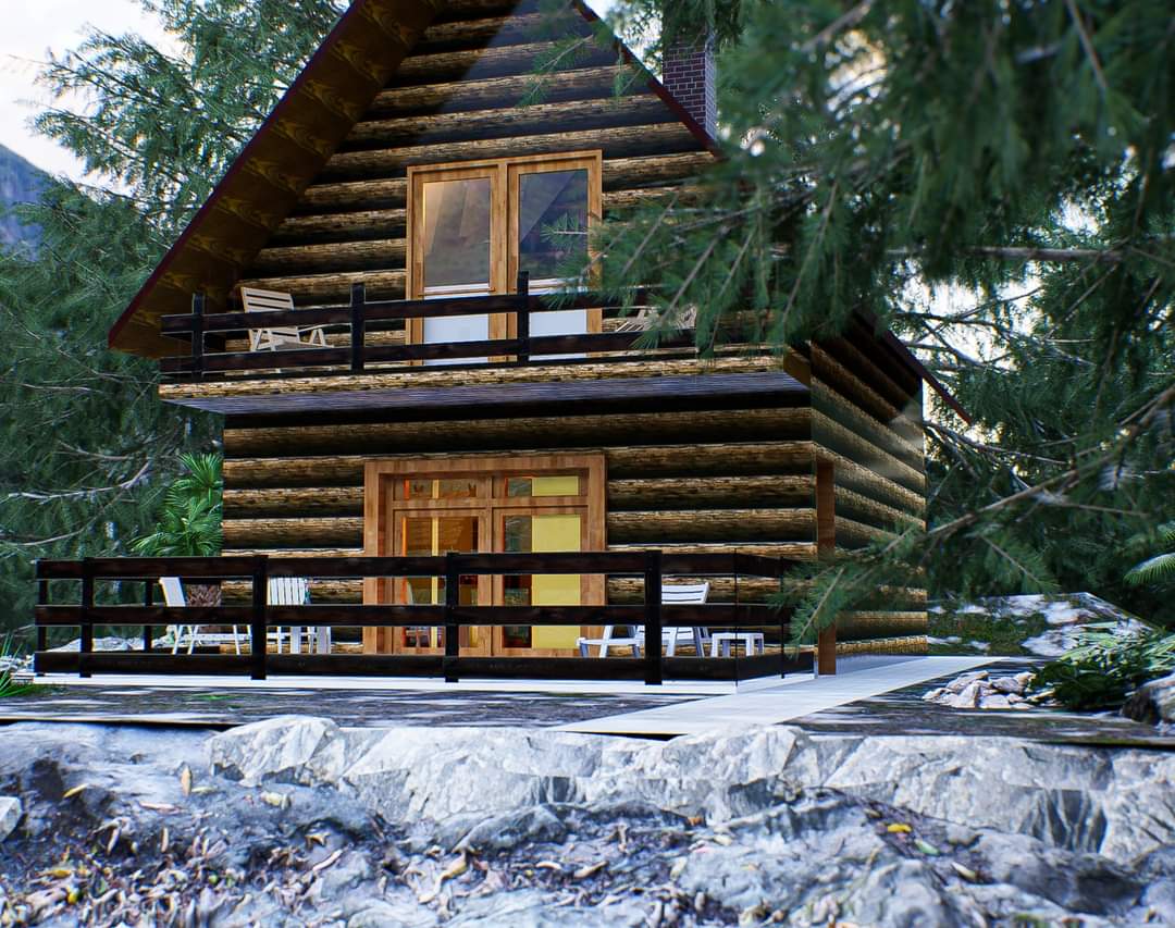 blifplans's tweet photo. A log cabin is a small log house, especially a less finished or less architecturally sophisticated structure. Log cabins have an ancient history in Europe, and in America are often associated with first generation home building by settlers. https://t.co/SabQeqCMi0