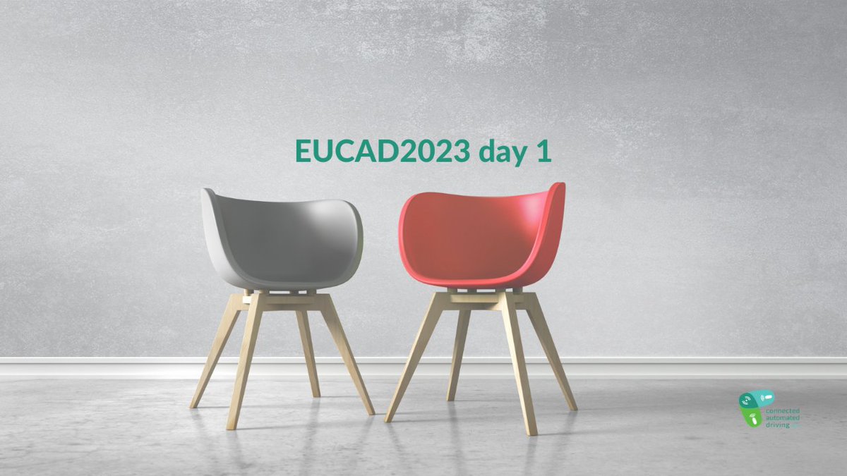 #EUCAD2023 is finally starting today! 

See you in Brussels or participate online clicking the following link: bit.ly/3mZJLaM

#ccam #smartmobility #ccamsolutions #EUproject

<a href="/CCAM_EU/">Connected, Cooperative & Automated Mobility (CCAM)</a> <a href="/EU_Commission/">European Commission</a>