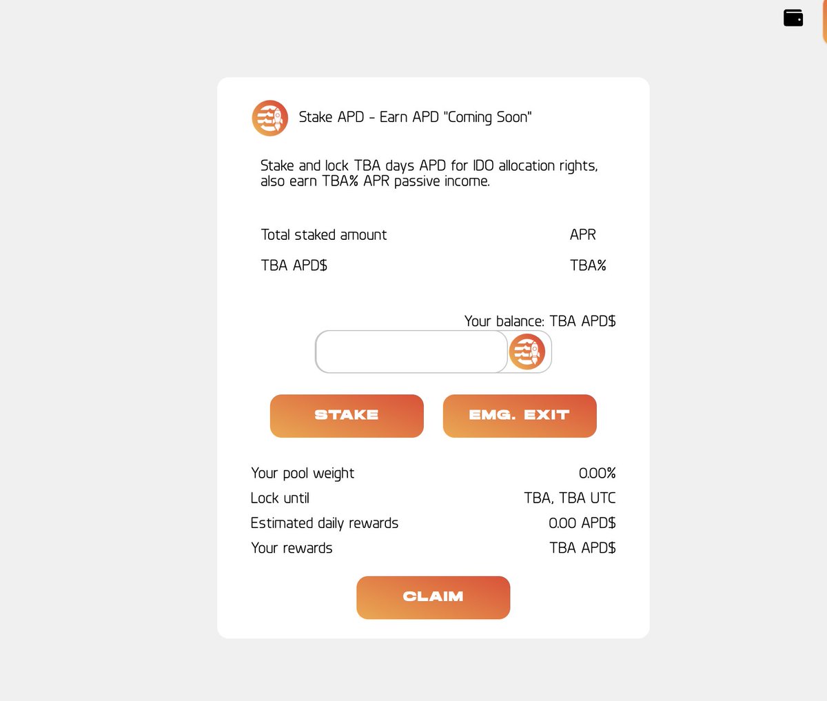 aptopad_io's tweet photo. $APD staking mechanism coming soon👀
With staking feature, you will be able to get allocation in IDOs💫

Turn on your Notifications🔔
#Aptos #AptosEcosystem #aptopad https://t.co/PNdB4ylgyS