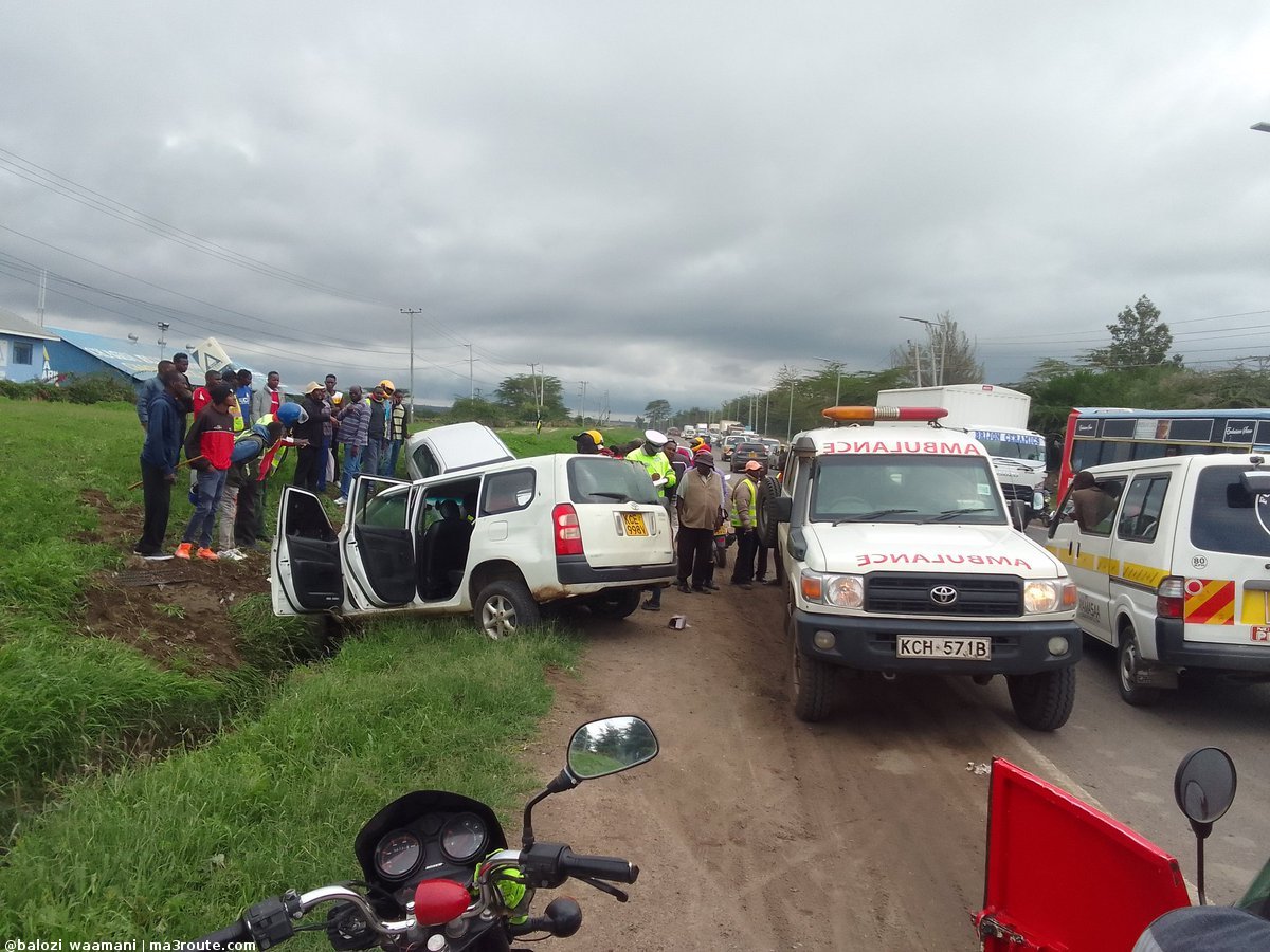 a3Route's tweet photo. 09:32 Casualties evacuated to the nearby health facility  https://t.co/RSzAqQYyEz https://t.co/DcVuIRbba6 via @balozi_waamani