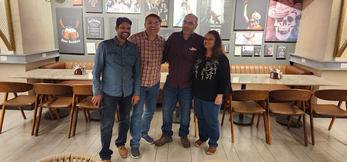 amit6060's tweet image. Cheers to good friends and great times! Enjoying the amazing ambiance at Stone Street lounge in BTM with some of my closest companions who always bring so much value to my network. Here's to making more memories together!

 #networking #friends #loungevibes #goodtimes #bhive