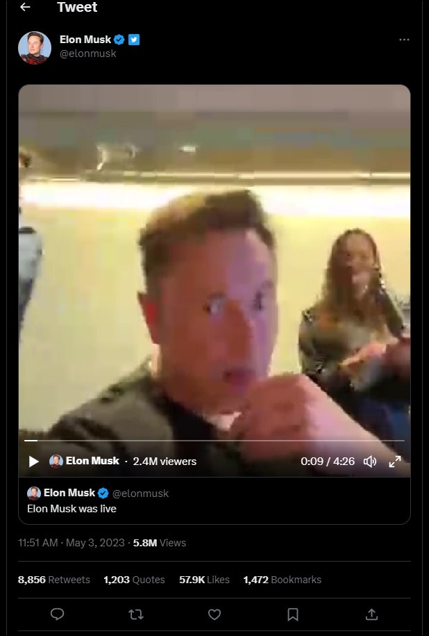 ahwee321's tweet photo. @elonmusk is there a way to improve the streaming resolution? we're in 5g era aren't we? @elonmusk https://t.co/JrKPEaaO6a