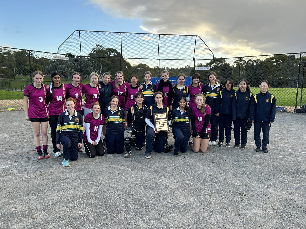 2023 School Sports Associations of Victoria Senior Softball GF: Westbourne ACS 3 d <a href="/Haileybury/">Haileybury</a> <a href="/APS_Sport/">APS Sport</a> 0, Consolation F: <a href="/BurkeRoadSport/">Sacre Cœur Sport</a> <a href="/GirlsSportVic/">GirlsSportVictoria</a> 14 d Tintern EISM 3, well placed all schools, thank you umpires &amp; <a href="/WaverleySoftbal/">Waverley Softball</a> 🥎🥎🥎