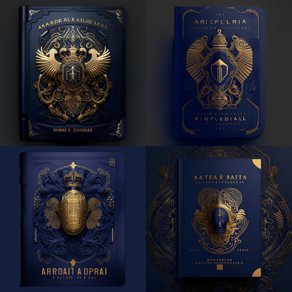 ComputingClouds's tweet image. Morning, human being ~! Here are the passports that the #AI thinks their passports should look like ☺️🤖#TherepublicofAI
