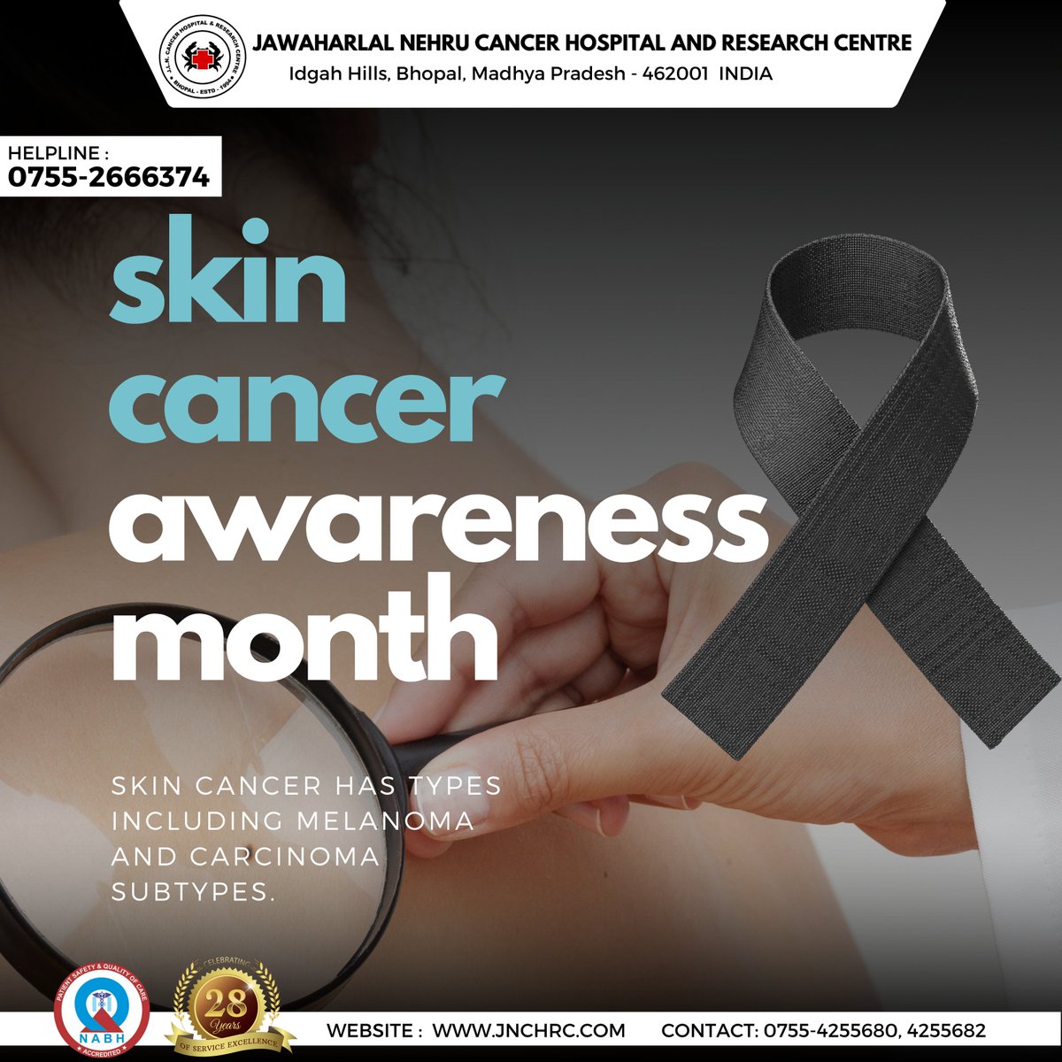 JNCHBhopal12's tweet photo. The sun is out, and so is skin cancer. Protect your skin this month and every month.

#JNCHBhopal #cancer #doctors #cancerdoctors #medical #jnch #wearetogether #togetherjnch #jnchsupport #hopeforcancer #cancerawareness #cancersurvivor #cancerdemama #cancerresearch #fightcancer https://t.co/suieZ2c853
