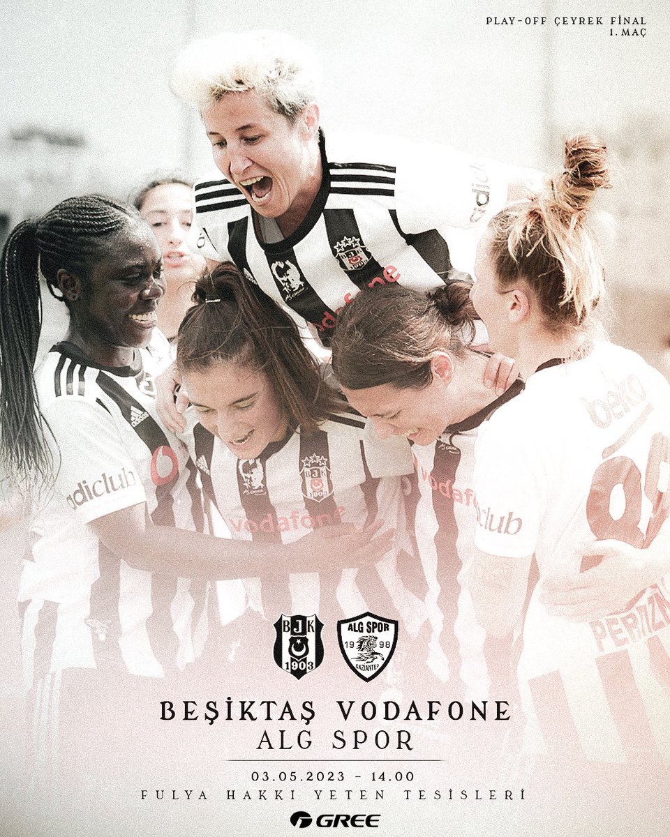 BJKKadinFutbol's tweet photo. 📢 Maç Günü
🏆 Play-Off Çeyrek Final 1. Maç
🆚 ALG Spor
⏰ 14.00
🏟 BJK Fulya Hakkı Yeten Tesisleri
🦅 #BJKvALG
📺 Beşiktaş YouTube

@tlcklima | @GreeTurkiye https://t.co/TQC8AxEokY