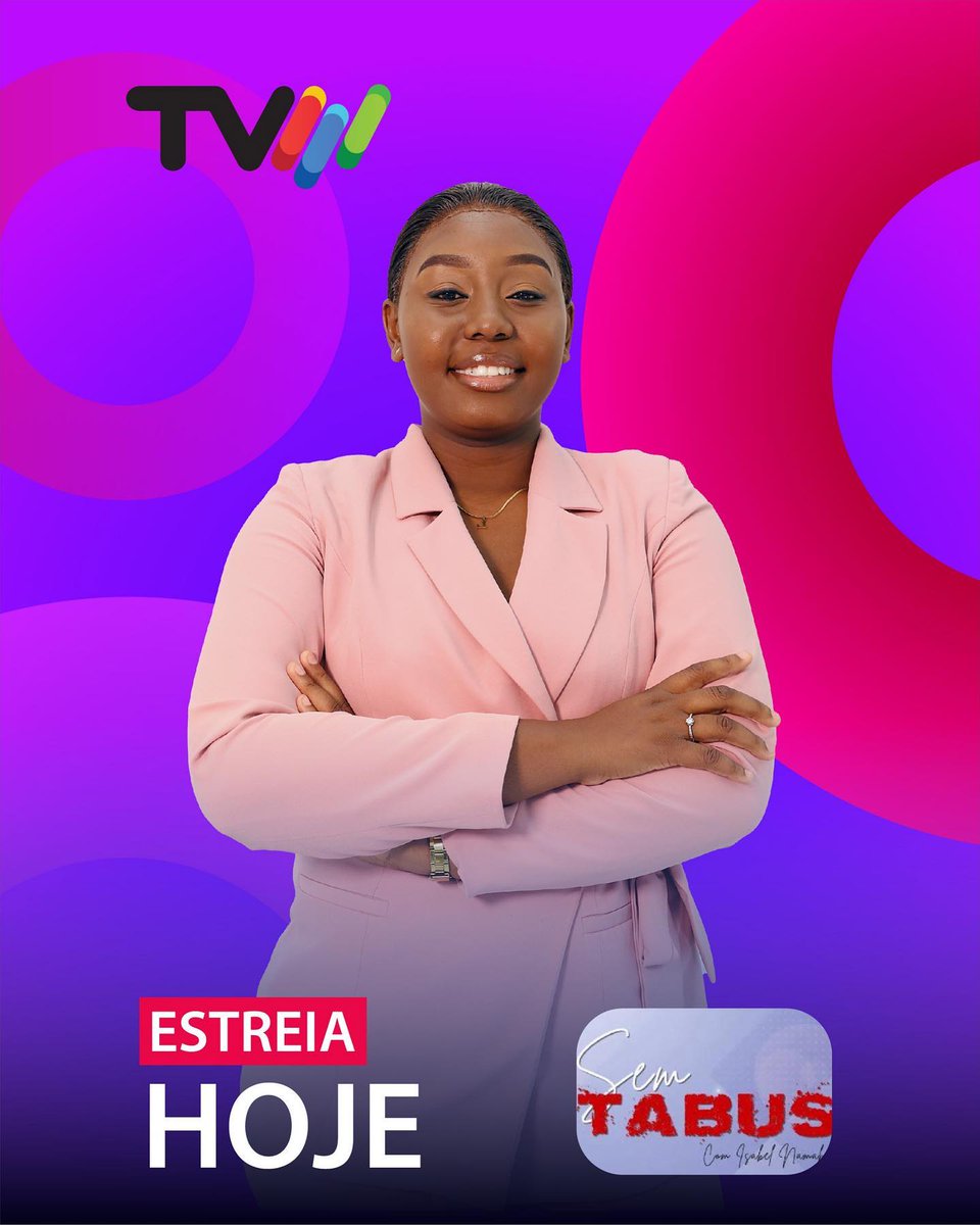 tvm_mocambique's tweet photo. ESTREIA HOJE ÀS 14:00H , #SEMTABUS!
As conversas que extravasam o limite da sua imaginação e quebram as barreiras entre o saber e os tabus. Saiba connosco em voz alta, o que se aborda em voz baixa, e, em ambientes restritos.
#semtabus #tvmmocambique #tvmplay https://t.co/m52L5imkYu