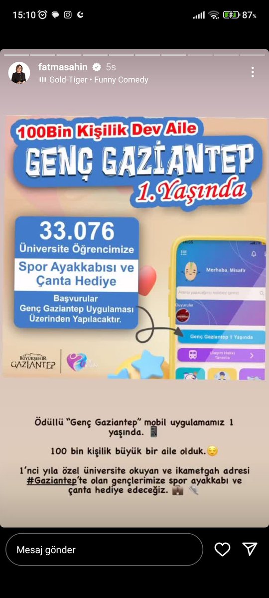 emrecnim's tweet photo. @FatmaSahin Sayın başkanım uygulamaya yeni üye oldum üniversite öğrencisiyim 2 mayıstan sonra kayıt olan kişilere hak tanınmamış yardımcı olabilirseniz ne mutlu size ve bize https://t.co/wpBXigurQm