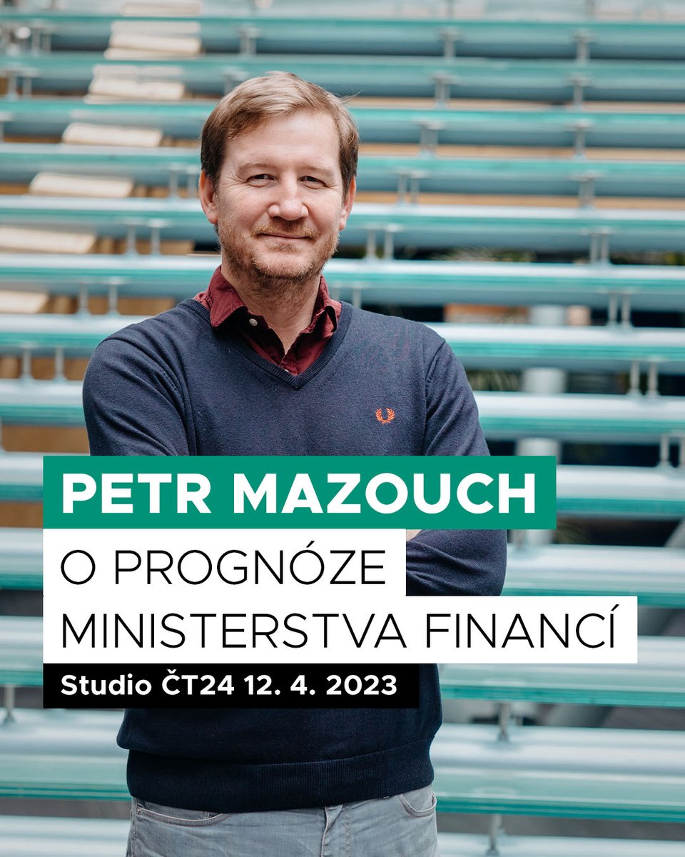 📈 Dobré zprávy pro naši ekonomiku? Podle prognózy Ministerstva financí se výhledy lepší. K dubnové predikci se v živém vysílání Studia ČT24 vyjádřil Petr Mazouch. Více na webu 👉 fis.vse.cz/zpravodaj/petr…