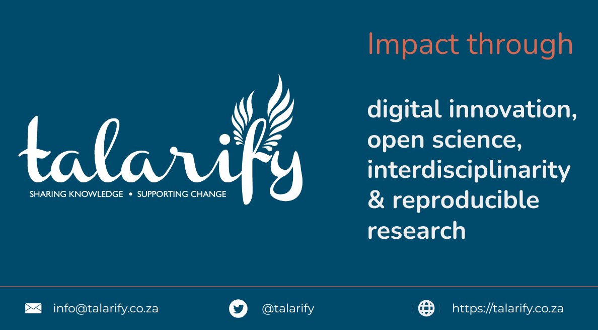 Talarify (@talarify) on Twitter photo Thank you <a href="/DSI_Africa/">DS-I Africa</a> for opportunity to join 3rd networking event to learn more about partners of the Data Science for Health Discovery and Innovation in Africa programme!
📢Currently, 287 participants in Zoom room
Excellent opportunity! Looking forward to talking abt Talarify Thank you <a href="/DSI_Africa/">DS-I Africa</a> for opportunity to join 3rd networking event to learn more about partners of the Data Science for Health Discovery and Innovation in Africa programme!
📢Currently, 287 participants in Zoom room
Excellent opportunity! Looking forward to talking abt Talarify
