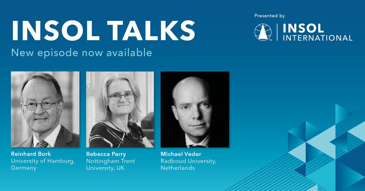 INSOL International (@insolintl) on Twitter photo New #INSOLTalks #insolvency & #restructuring podcast: Reinhard Bork, <a href="/unihh/">Universität Hamburg</a>;
Rebecca Parry <a href="/lawprofparry/">Rebecca Parry</a>, <a href="/TrentUni/">Nottingham Trent University</a>; and Michael Veder, <a href="/Radboud_Uni/">Radboud University</a>
discuss transaction avoidance with <a href="/EugenioVaccari/">Eugenio Vaccari</a> , <a href="/ERA_Insol/">INSOL ERA</a>. Listen at bit.ly/3NyGBWv New #INSOLTalks #insolvency & #restructuring podcast: Reinhard Bork, <a href="/unihh/">Universität Hamburg</a>;
Rebecca Parry <a href="/lawprofparry/">Rebecca Parry</a>, <a href="/TrentUni/">Nottingham Trent University</a>; and Michael Veder, <a href="/Radboud_Uni/">Radboud University</a>
discuss transaction avoidance with <a href="/EugenioVaccari/">Eugenio Vaccari</a> , <a href="/ERA_Insol/">INSOL ERA</a>. Listen at bit.ly/3NyGBWv