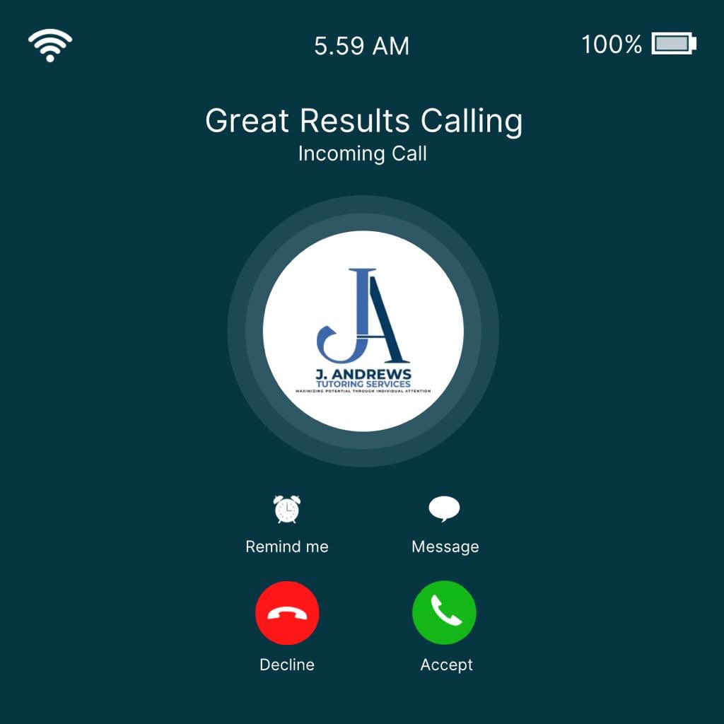 ANSWER THE CALL ! 😉 📲 

There’s only one way to achieve those #greatresults 

Join #jandrewstutoringservices today! 

#sea #csec #cape