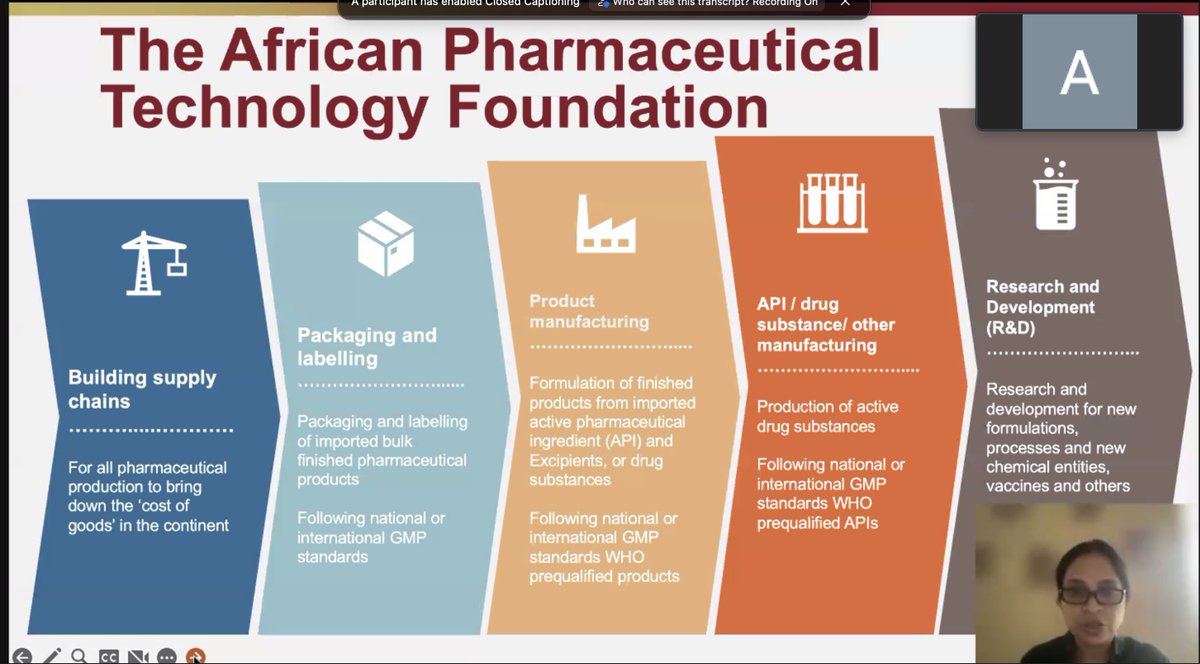 Terrific presentation by Padmashree <a href="/GehlSampath/">Padmashree Gehl Sampath</a> on enablers for local production of medicines, diagnostics, and vaccines in this <a href="/oneillinstitute/">O'Neill Institute</a> <a href="/UNITAID_NGOs/">UNITAID NGOs</a> <a href="/UTDCommunities/">Unitaid Communities</a> event, including the increase of investments into R&amp;D infrastructure at all stages of the R&amp;D process.
