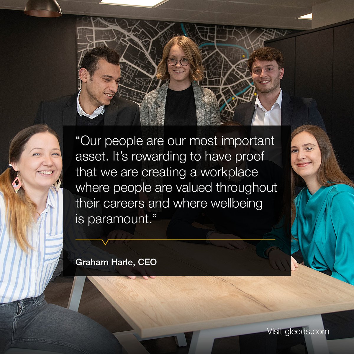 We have officially been named as one of the UK’s Best Workplaces (2023) by @GPTW_UK We’ve been awarded 28th position in the super large organisations category, and 22nd for Wellbeing. Find out more: gb.gleeds.com/news-media/new…