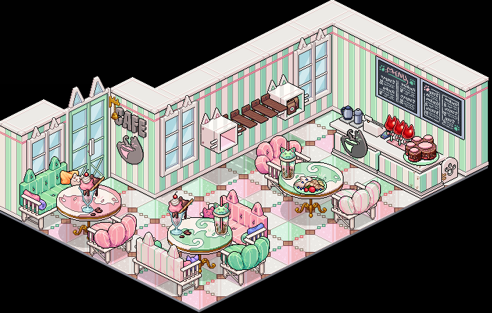 🚨GIVEAWAY TIME!🚨

🐱Want to win yourself a cat cafe bundle?🐱

🐱Follow🐱

🐱Re-tweet🐱

🐱Tag 3 friends🐱

🐱Ends Friday May 5th🐱

🐱Habbo.com only! #Habbo🐱