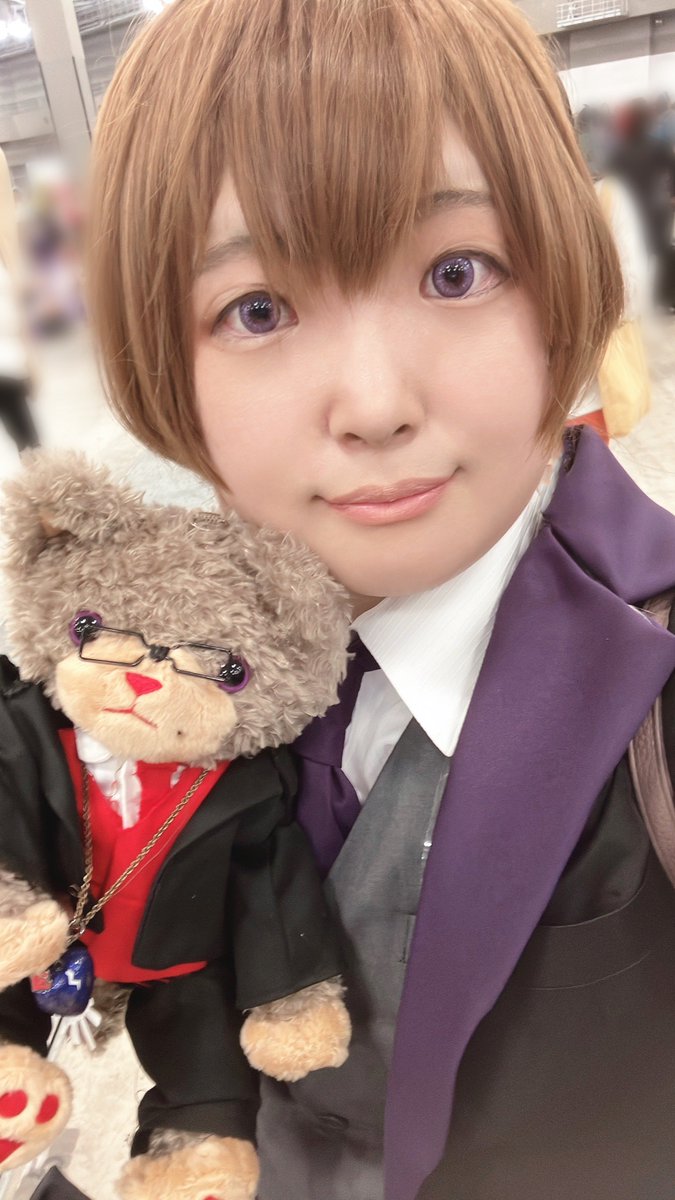 may_k01's tweet photo. 【コスプレ】
5億年ぶりにコスしてきた〜！！
ナギとルビーノ兄さんといっしょ👏 https://t.co/cnvLtQZVuy