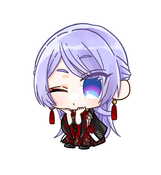 シャカシャカアクキーが出せないのでこちらのイラストでシール出します!一種類二枚で400円です #VΔLZ #長尾百景 #描いた晴 #上弦画