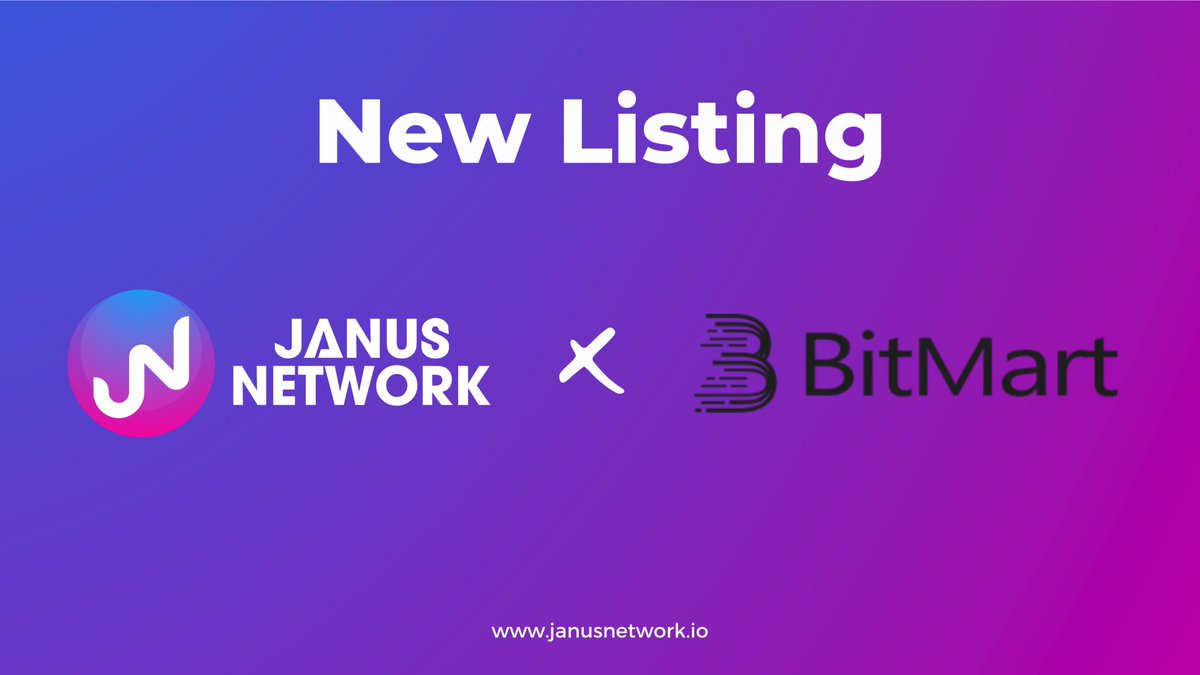 Avalanche_Space's tweet photo. 🚀 @NetworkJanus $JNS token is now officially Listed on @BitMartExchange 

💥 #JanusNetwork is a gaming and #DeFi blockchain that uses @Avax infrastructure and security.

🔽VISIT
https://t.co/tHcq3nuu1b https://t.co/RPqJUQmXVI