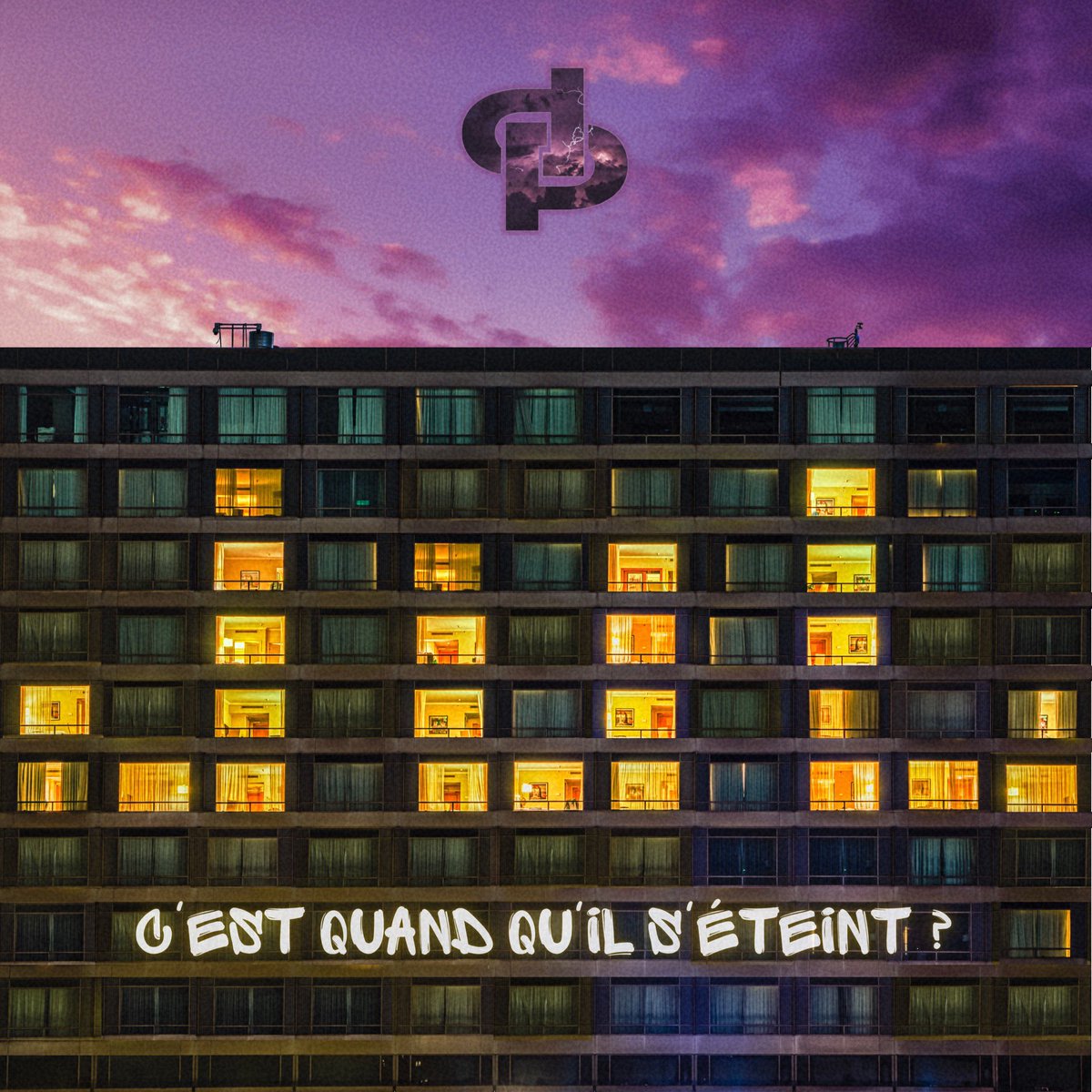 trisss_ttt's tweet photo. Proposition de cover pour le nouveau projet de @jul #cestquandquilseteint https://t.co/kG2D64eZki