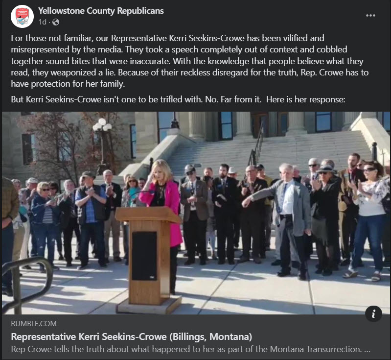 David Heath on Twitter "Local Republicans now saying a lengthy clip of