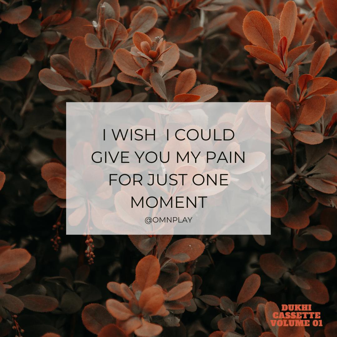 omnplay's tweet photo. Breaking up hurts like a heart on fire π
#DukhiCassetteVolume01
#KHMG #CreatorsOne #DRM #music #newsong #annuralkhali #OneMusicNetwork #sadsong #romanticsong #whattowatch #foryou https://t.co/UHRZBWw1HW