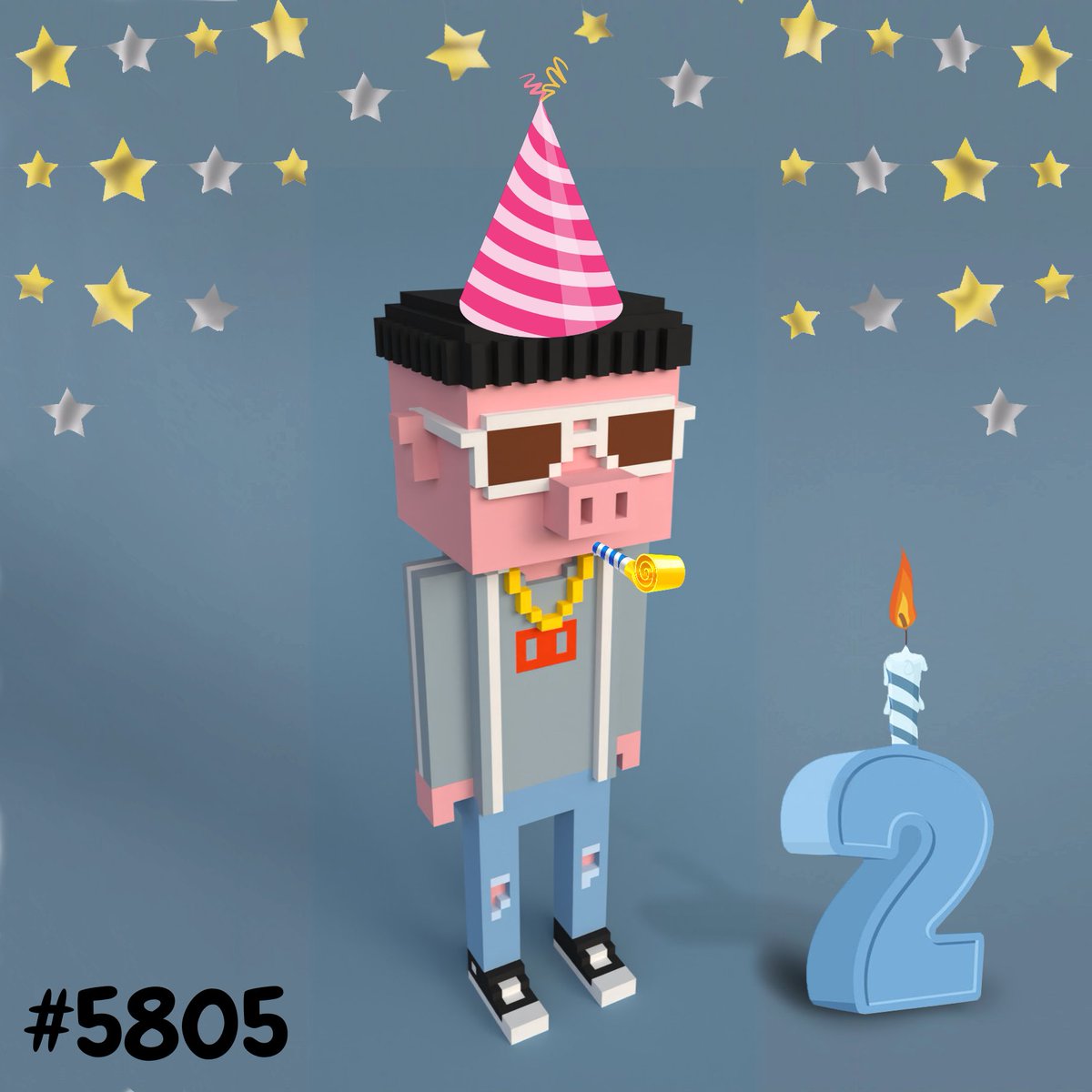 nessnissla's tweet photo. Meepig likes birthday cakes 👅 🎂 #meebday

Card maker by @VRPunk1 🔥 https://t.co/N1E2hlfJSA
